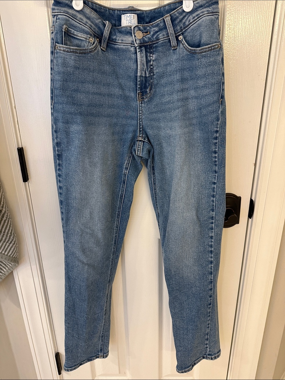 Time and Tru Light Blue Straight Leg Jeans